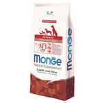 Monge Natural Superpremium Alla raser Valp Lamm & Ris - Ekonomipaket: 2 x 12 kg