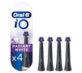 ORAL B iO Radiant White Replacement Toothbrush Head  Pack of 4