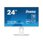 Écran LED - iiyama ProLite XUB2492HSU-W6 - 24" Full HD (1080p) - IPS - 100 Hz - Blanc