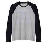 Leave it all on the Mat Kabaddi Raglan Baseball Tee