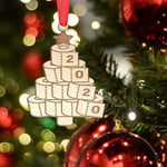 2020 Christmas Tree Decor Diy Pendant New Year Xmas Home Ornamen N3