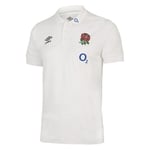 England Rugby Mens 22/23 Umbro Polyester Polo Shirt - XXL