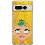 ERT GROUP Coque de téléphone Portable pour Google Pixel 7 Pro Original et sous Licence Officielle Disney Motif Rapunzel & Pascal 001 Parfaitement adapté à la Forme du téléphone Portable, Coque en TPU