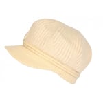 Bonnet Casquette Femme Beige Beret Angora Classe Hiva-Taille unique