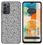 Coque Silicone pour Samsung Galaxy A23 5G Design Lettres Dessins