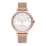 Timberland Women Analogue Quartz Watch with Metal Strap TBL.15963MYR/04MM