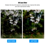 3x/set Multi Coated Lens Filter Kit UV CPL Lens Filter Set For Digital Camer