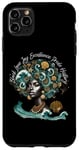 Coque pour iPhone 11 Pro Max Femme noire Love Joy Excellence Pride Black History