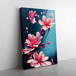 The Miraculous Flowers Canvas Print for Living Room Bedroom Home Office Décor, Wall Art Picture Ready to Hang, 76x50 cm (30x20 Inch) CAN3020-V1022-CK-4579