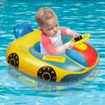 Flotteur de natation gonflable pour bébé, flotteur gonflable pour bébé avec auvent, flotteur de natation gonflable pour nourrissons, anneau de