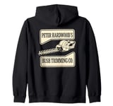 Peter Hardwood's Bush Trimming Company Landscape Gardening Zip Hoodie