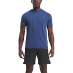 Reebok Mens Athlete Tee T-Shirt, Uniblu, L UK