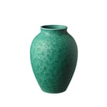 Knabstrup Keramik - Vase 12,5 cm irr grønn