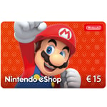 E-Carte Cadeau Nintendo Eshop 15 Nintendo