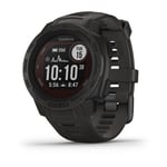 Garmin Instinct Solar smartwatch, Graphite GPS smartwatch, 010-02293-00