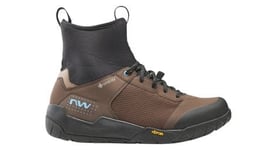 Chaussures vtt northwave multicross mid gtx noir marron