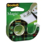 Tape scotch® magic 19mmx7,5m m/dispenser