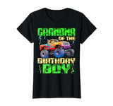 Grandma Of The Birthday Boy Monster Truck Bday Celebration T-Shirt