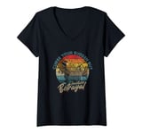 Womens Curse Your Sudden But Inevitable Betrayal - Vintage V-Neck T-Shirt