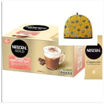 Nescafe Gold Cappuccino Unsweetened 1 x50 Sachets Instant coffee + FREE Tea Cosy