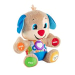 Fisher-Price Puppy Eveil Progressif | Peluche Musicale et Interactive | Plus de 75 Chansons et 3 Niveaux D'apprentissage | Jouet bébé 6 Mois et Plus pour Filles et Garçons, Version: Suédois, FPM65