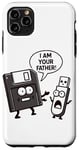 Coque pour iPhone 11 Pro Max Disquette vers clé USB 90s 00s Ordinateur Drôle Geek Joke