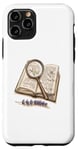 Coque pour iPhone 11 Pro Livre botanique sur la lavande - Green Academia