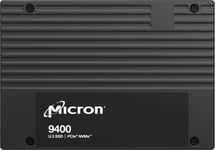 MICRON 9400 MAX - SSD - Enterprise - 6400 GB - U.3 PCIe 4.0 x4 (NVMe) 2