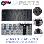 For HP ProBook 450 G8 455 G8 650 G8 UK Layout Laptop Keyboard Replacement