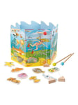 Goki Wooden Fishing Game Peggy Diggledey 16 pcs.