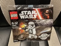 NEW RETIRED PROMO ONLY LEGO STAR WARS FIRST ORDER STORMTROOPER MINI-FIGURE 30602