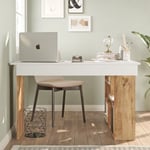 Bureau d'angle design avec étagères TYO