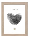 Deknudt Frames S45RJ1 Cadre Photo Bloc Bois Chêne Naturel 18 x 24 cm