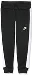 Nike Kids G NSW Heritage Pant Sport Trousers - Black/White/Wolf Grey/White, Small