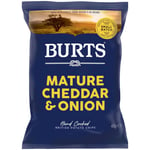 Burts Gluten Free Cheddar Cheese & Onion Crisps - 20x40g