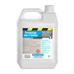 Hydrofuge imperméabilisant terrasse balcon sol Garantie 10 ans anti-taches pierres dalle béton - 2 l (environ 12 m²) Arcane Industries