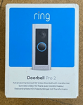 NEW RING DOORBELL PRO 2 ADVANCED HD WIFI VIDEO DOORBELL WITH TRANSFORMER