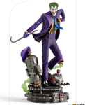 Batman Dc Comics The Joker 1/10 Deluxe Art. Scale statue Iron Studios Sideshow