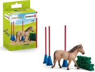 Schleich Farm World Pony Slalom Figure Set 42483