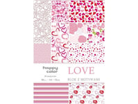 Happy Color Block A4/15 With Love Happy Color Motifs