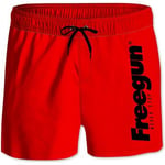 Maillots de bain enfant Freegun  Boardshort court garçon ceinture tout-élastiquée