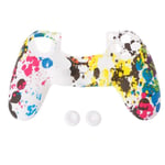 Protections Antidérapantes Multicolores En Silicone, 2 Capuchons De Joystick Pour 4 Manettes De Ps4