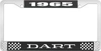 OER LF120165A nummerplåtshållare 1965 dart - svart