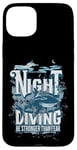 iPhone 15 Plus Night Diving Scuba Diving Gear Shark Stronger Than Fear Case