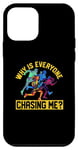 Coque pour iPhone 12 mini Funny Cross Country Runner Why Is Everyone Chasing Me