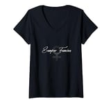 Womens Semper Femina Shirt V-Neck T-Shirt