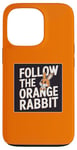 iPhone 13 Pro Follow the Orange Rabbit - Bitcoin Cryptocurrency Crypto Case