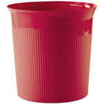 HAN - Corbeille à papier Re-LOOP 18148-917 13 l (ø x h) 288 mm x 287 mm Plastique recyclé rouge 1 pc(s) W676132