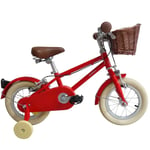 Vélo rouge 12 pouces bobbin moonbug