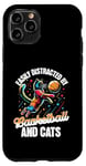 iPhone 11 Pro Love Cats and Basketball - Easily Distracted Case